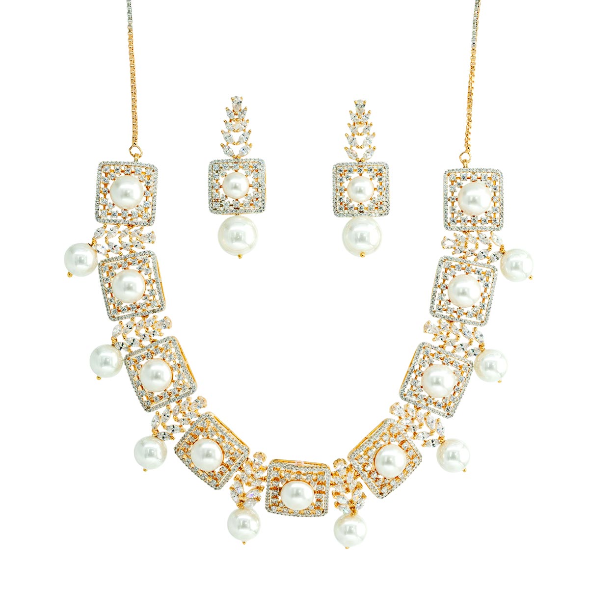 Pearl Radiance Necklace Set