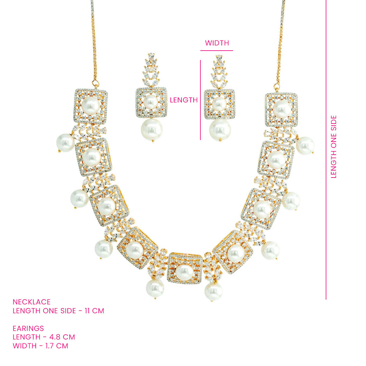 Pearl Radiance Necklace Set