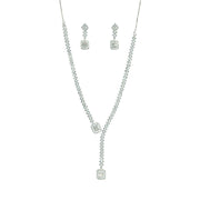 Square Charm Necklace Set