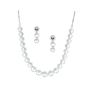 Crescent Elegance Necklace Set