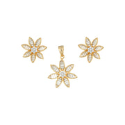 Sparkling Rangoli Pendant Set