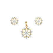 Starburst Charm Pendant Set