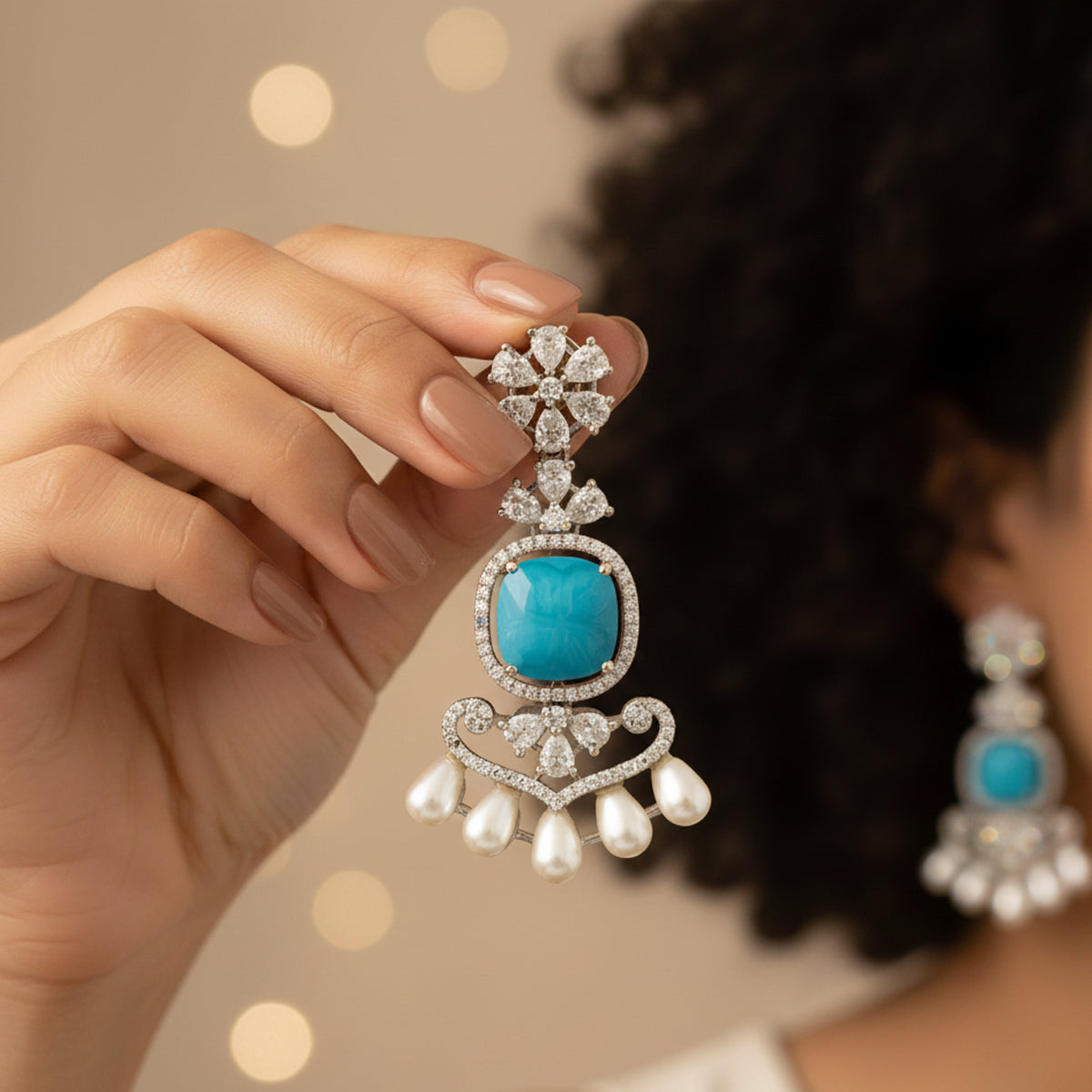 Shaan Pearl Chandbali