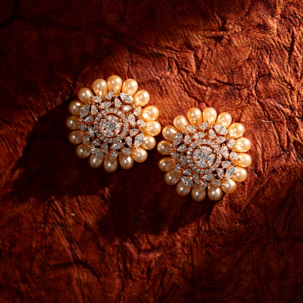Moti Chandrika Studs