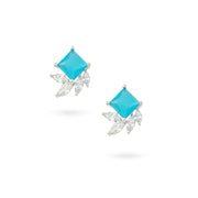 Oceanic Breeze Stud Earrings