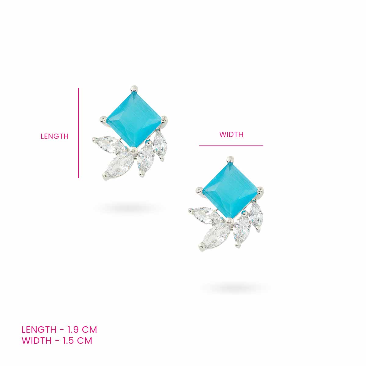 Oceanic Breeze Stud Earrings