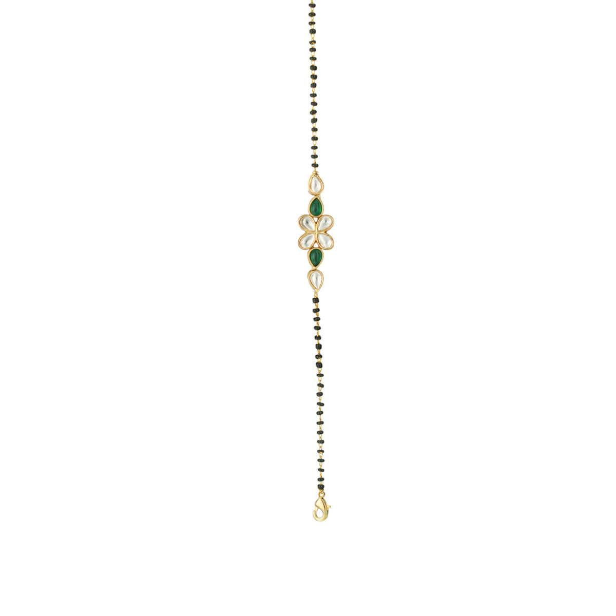 Emerald Aura Hand Mangalsutra