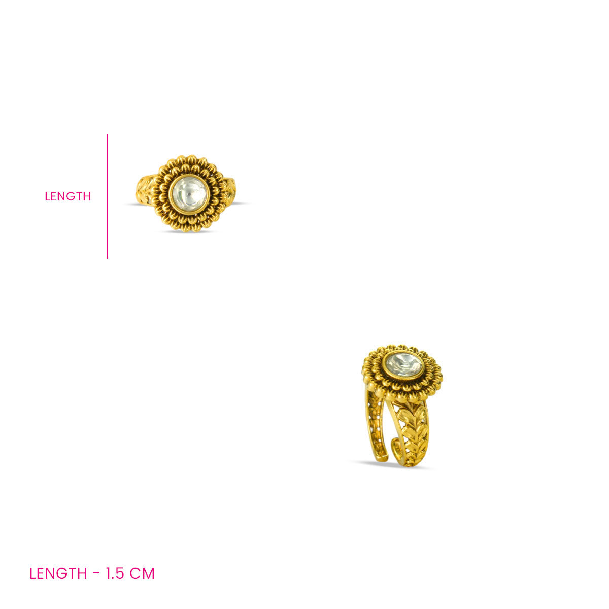 Noor Kamal Statement Ring