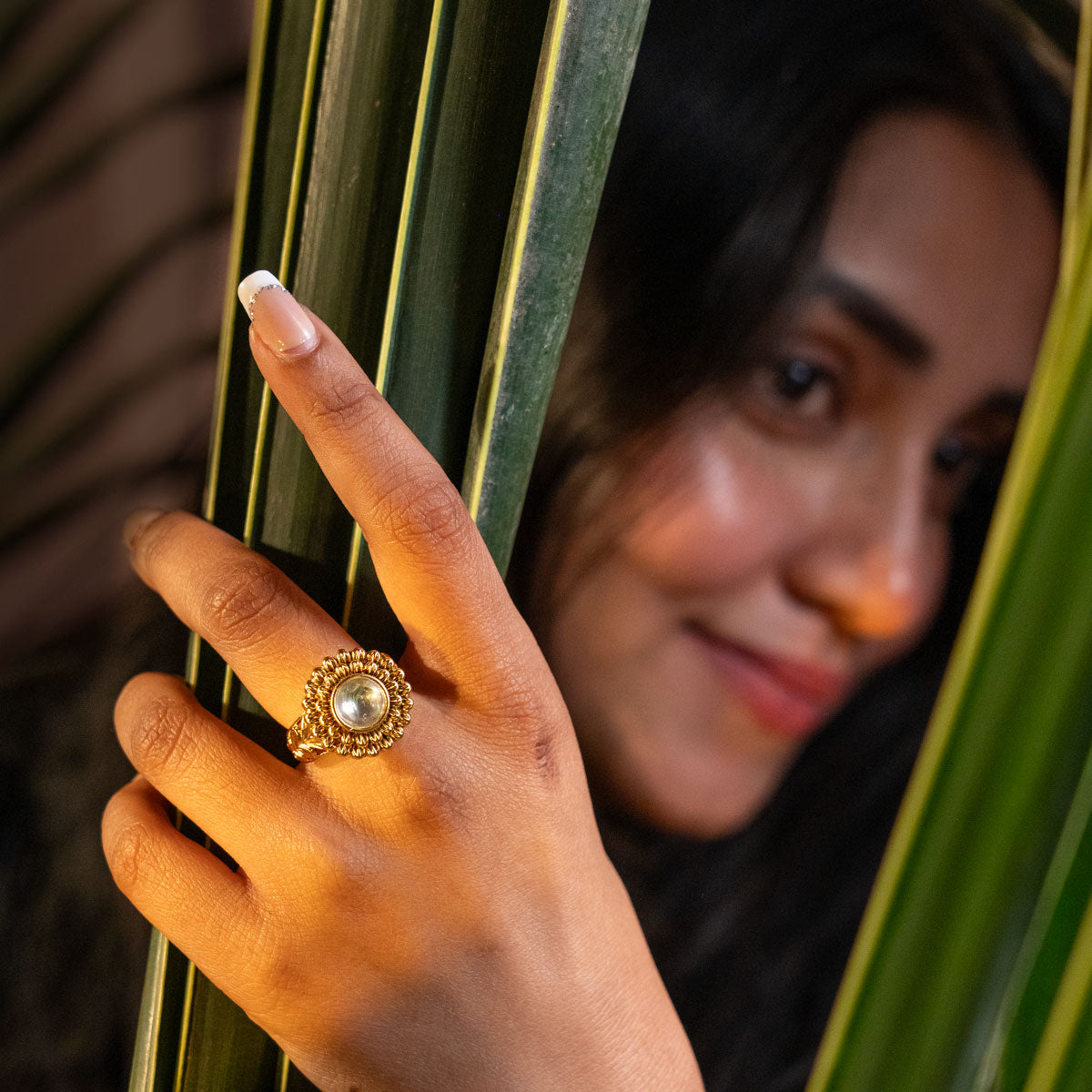 Noor Kamal Statement Ring