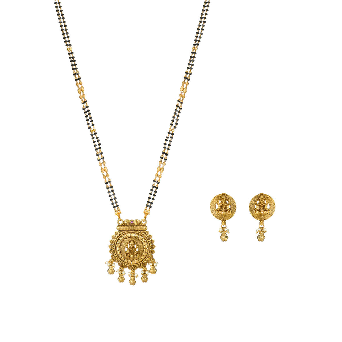 Sri Lakshmi Temple Mangalsutra Set