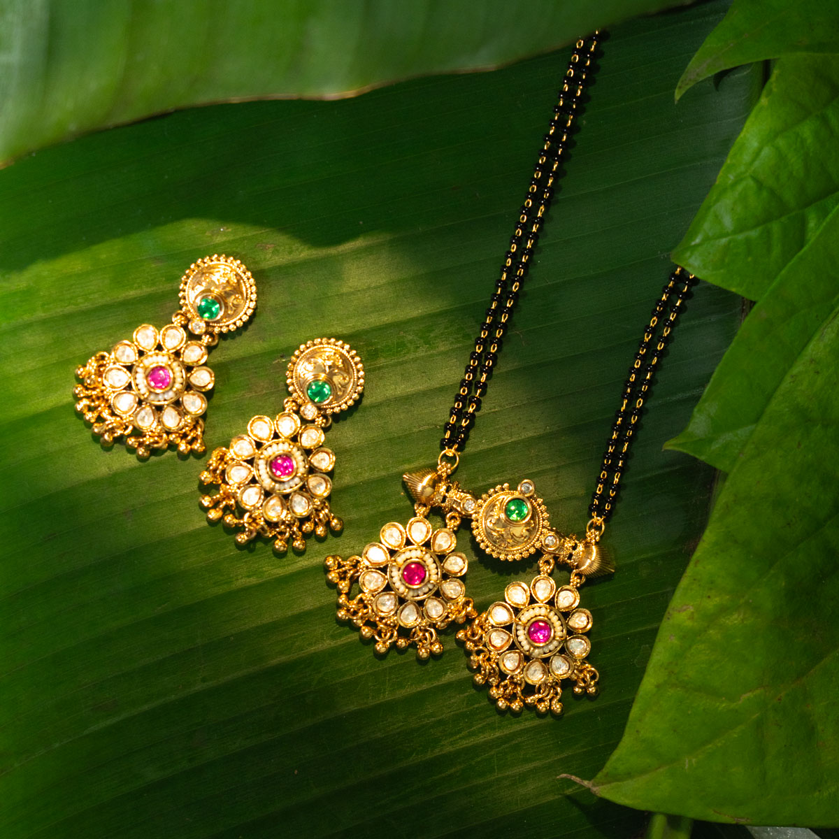 Saubhagya Kundan Mangalsutra Set