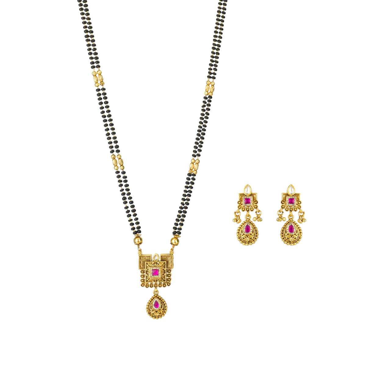 Shringaar Kundan Mangalsutra Set