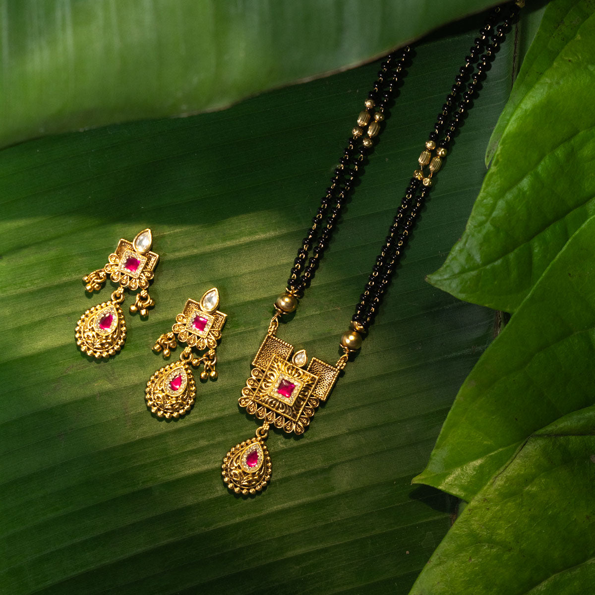 Shringaar Kundan Mangalsutra Set