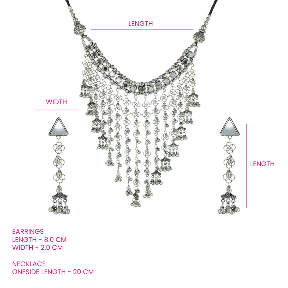 Sheesh Mala Choker Set
