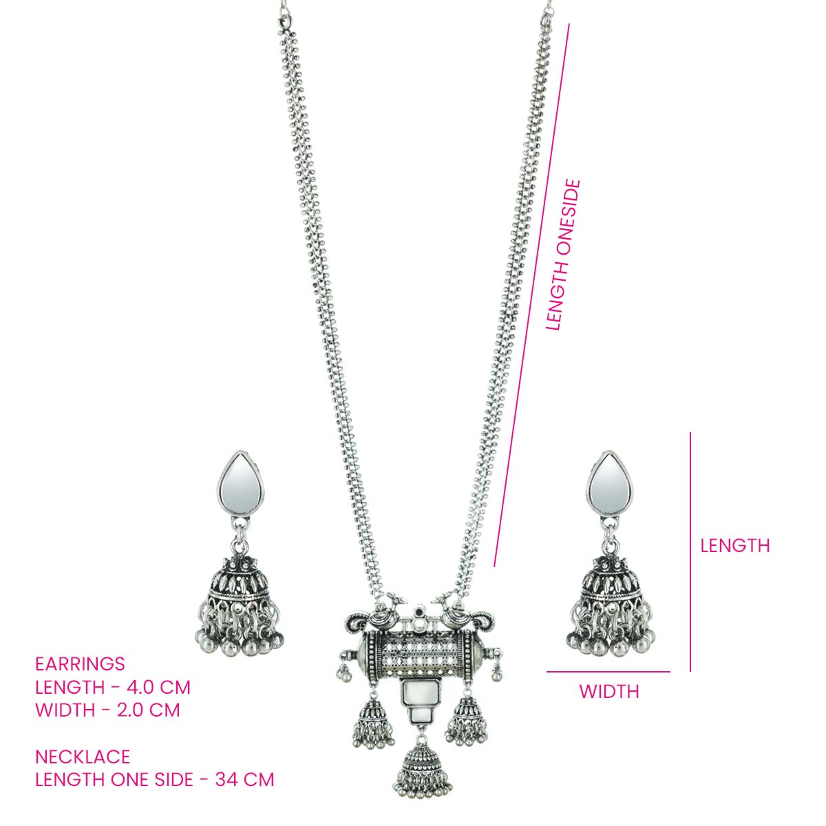 Morani Long Necklace Set