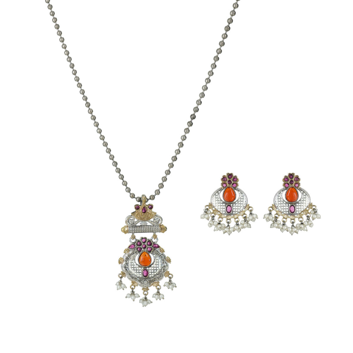 Aaranya Jadau Necklace Set