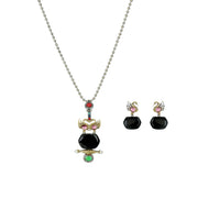 Vanika Semi-Precious Stone Necklace Set