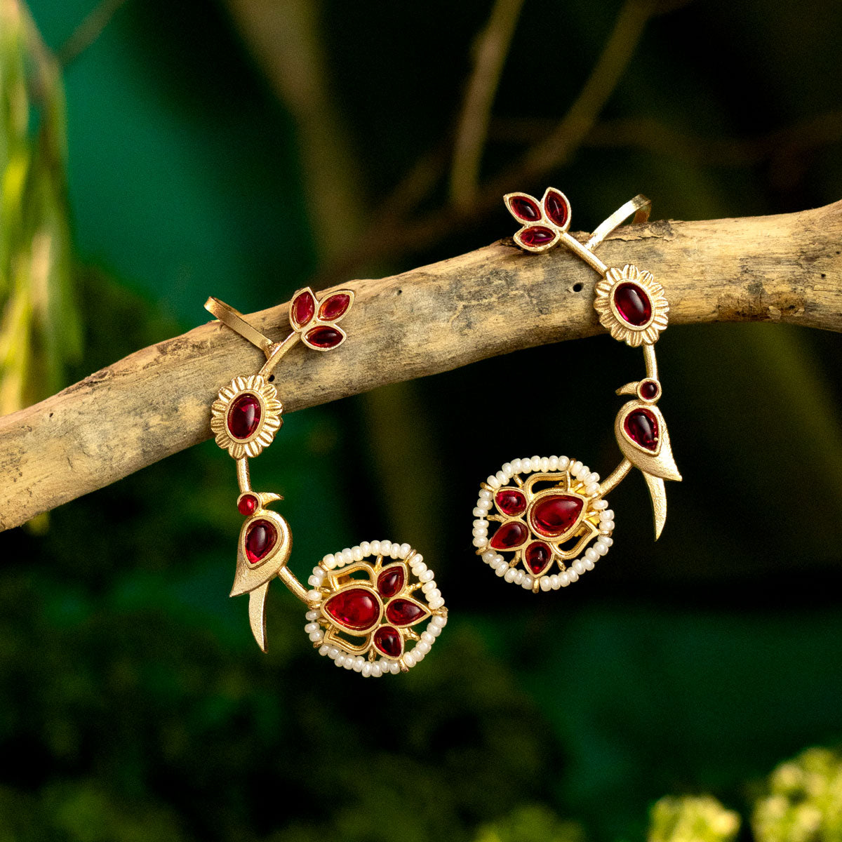 Gulnaar Pearl Ear Climbers