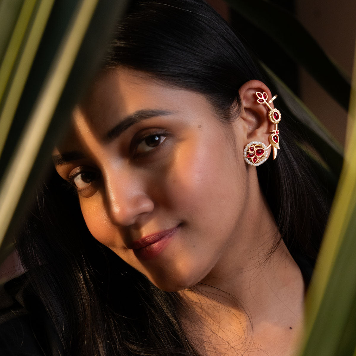 Gulnaar Pearl Ear Climbers