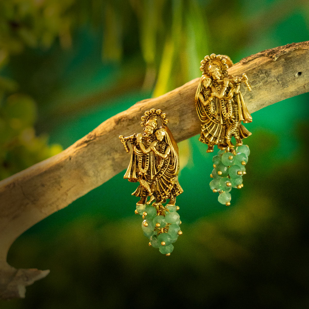 Radha Krishna Earrings