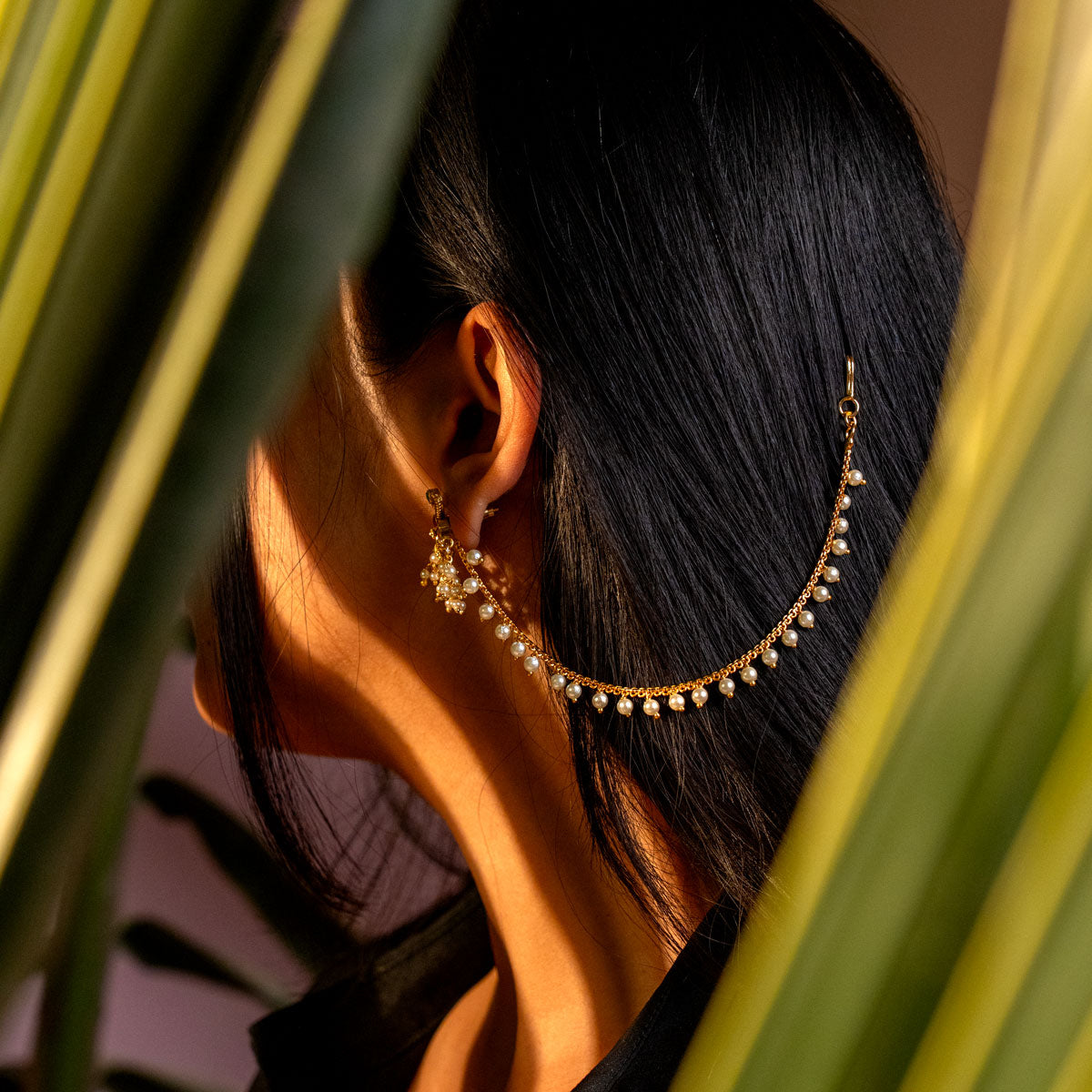 Pearl Hair Chain (Set of 2)