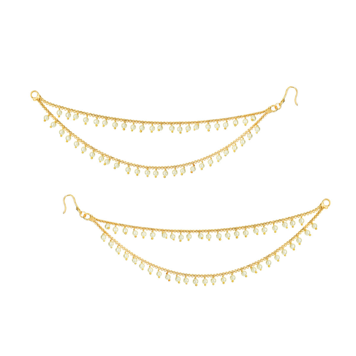 Sunehri Pearl Hair Chain