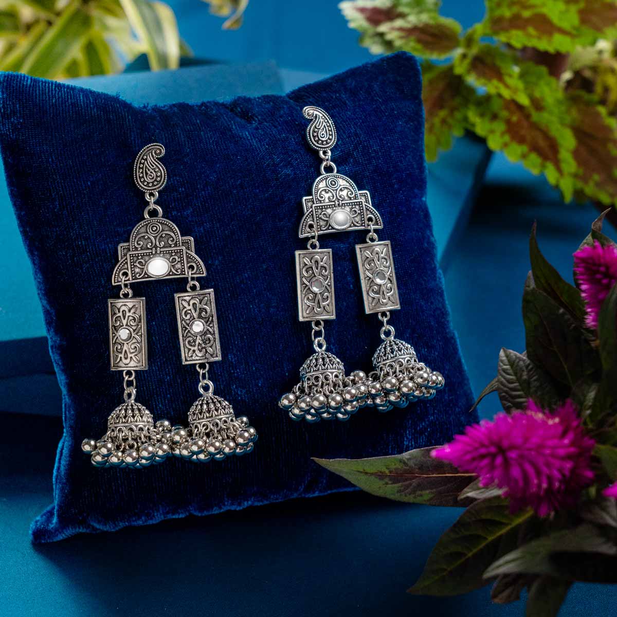 Kanchan Jhumka Earrings