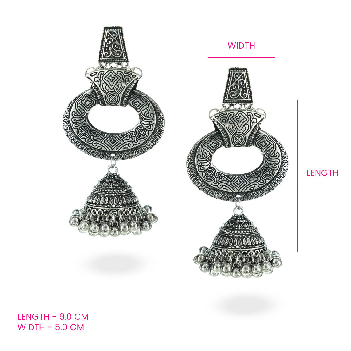 Nazaara Jhumka Earrings