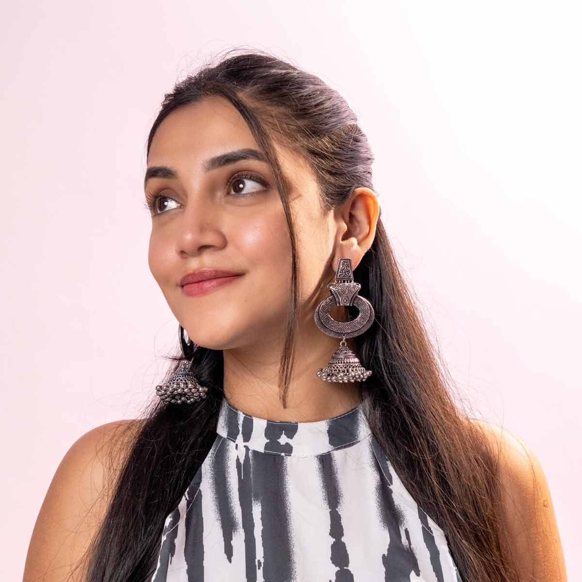 Nazaara Jhumka Earrings