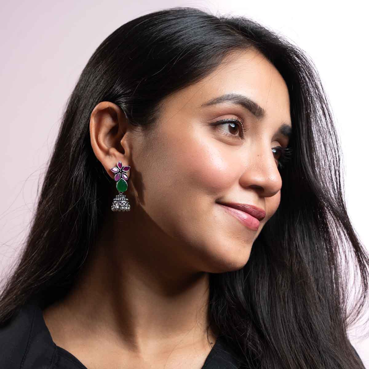 Kumud Oxidised Earrings