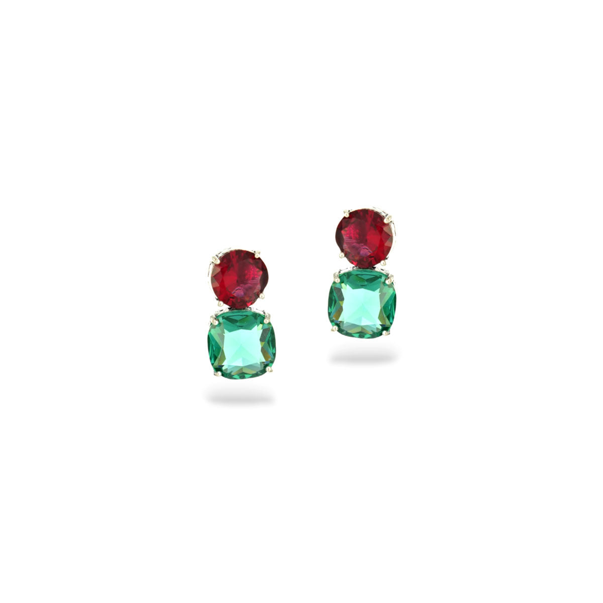 Rangmahal Duo Stud Earrings