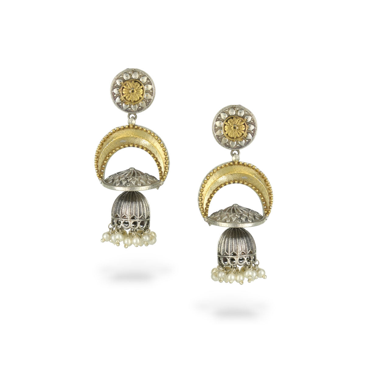 Chaandni Arch Jhumka Earrings