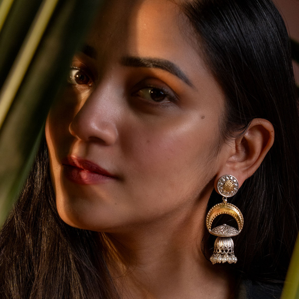 Chaandni Arch Jhumka Earrings