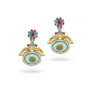 Gulzar Aqua Earrings