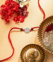 Om Sunburst Rakhi