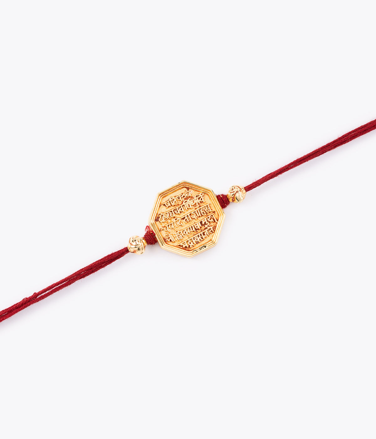 Gold-Plated Rajmudra Rakhi