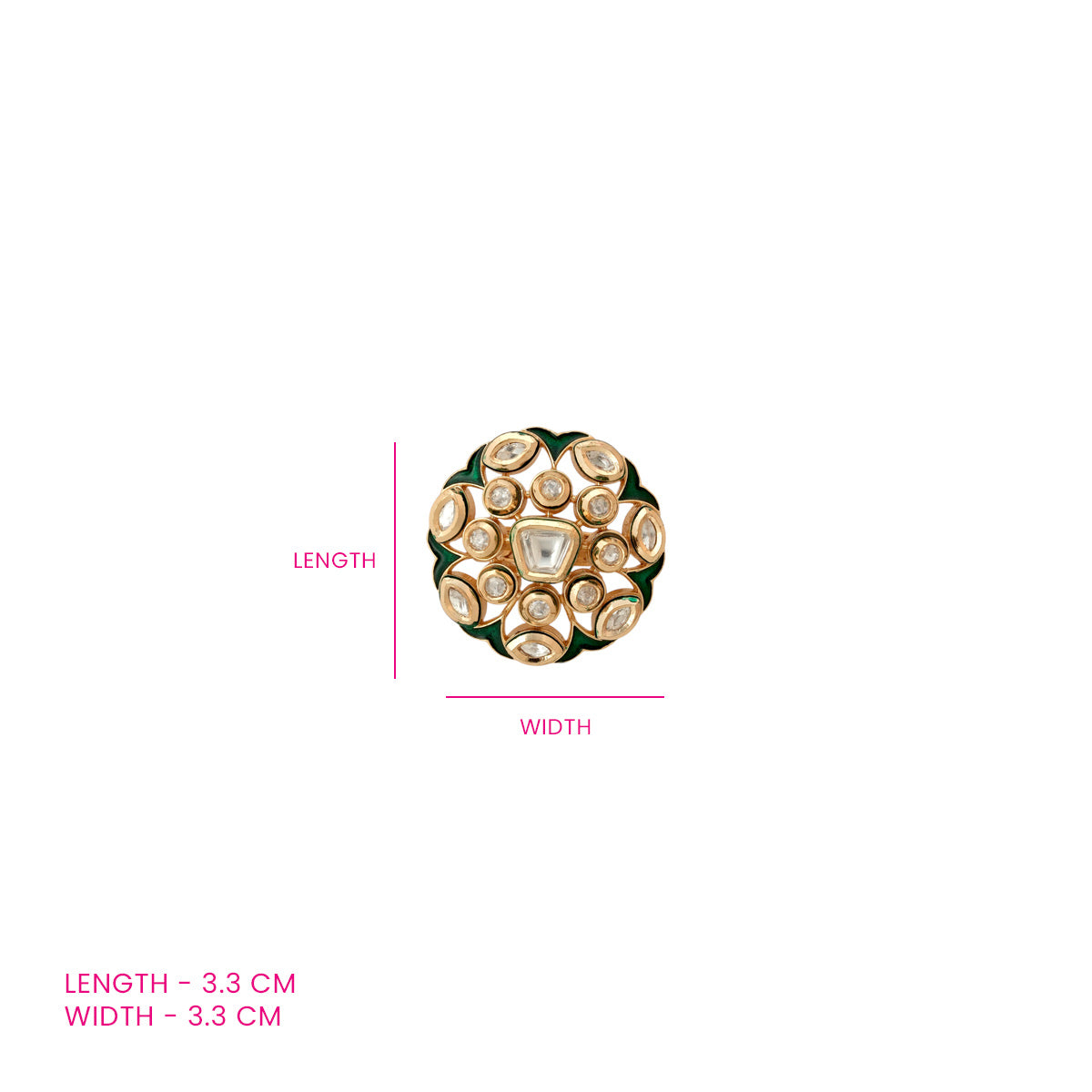 Kundan Royale Ring