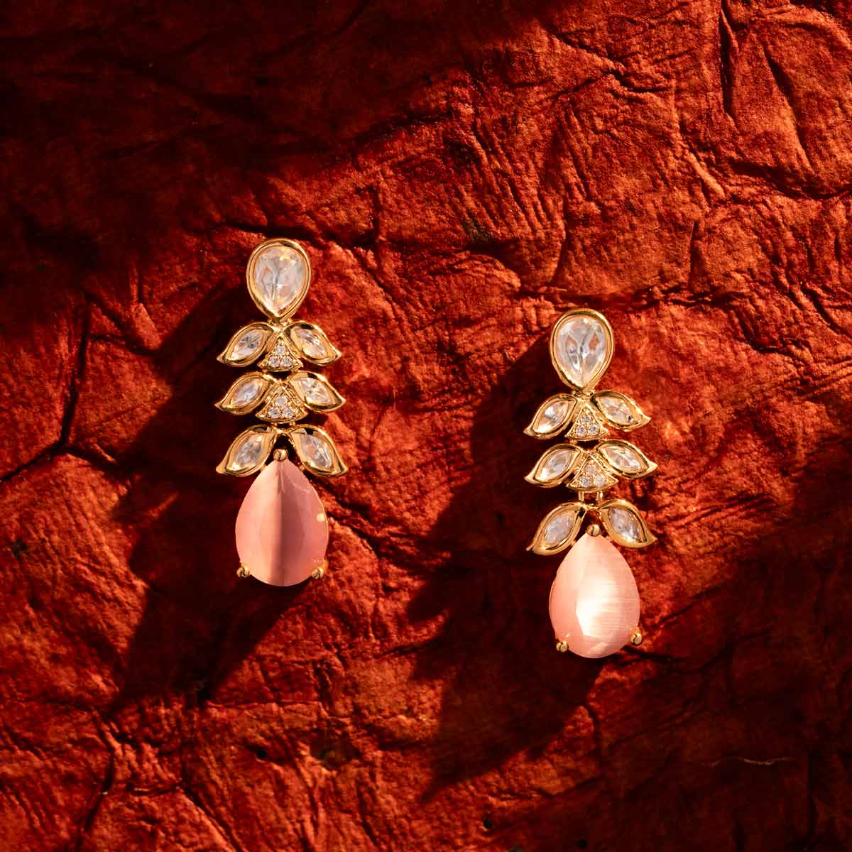 Tarini Kundan Drop Earrings