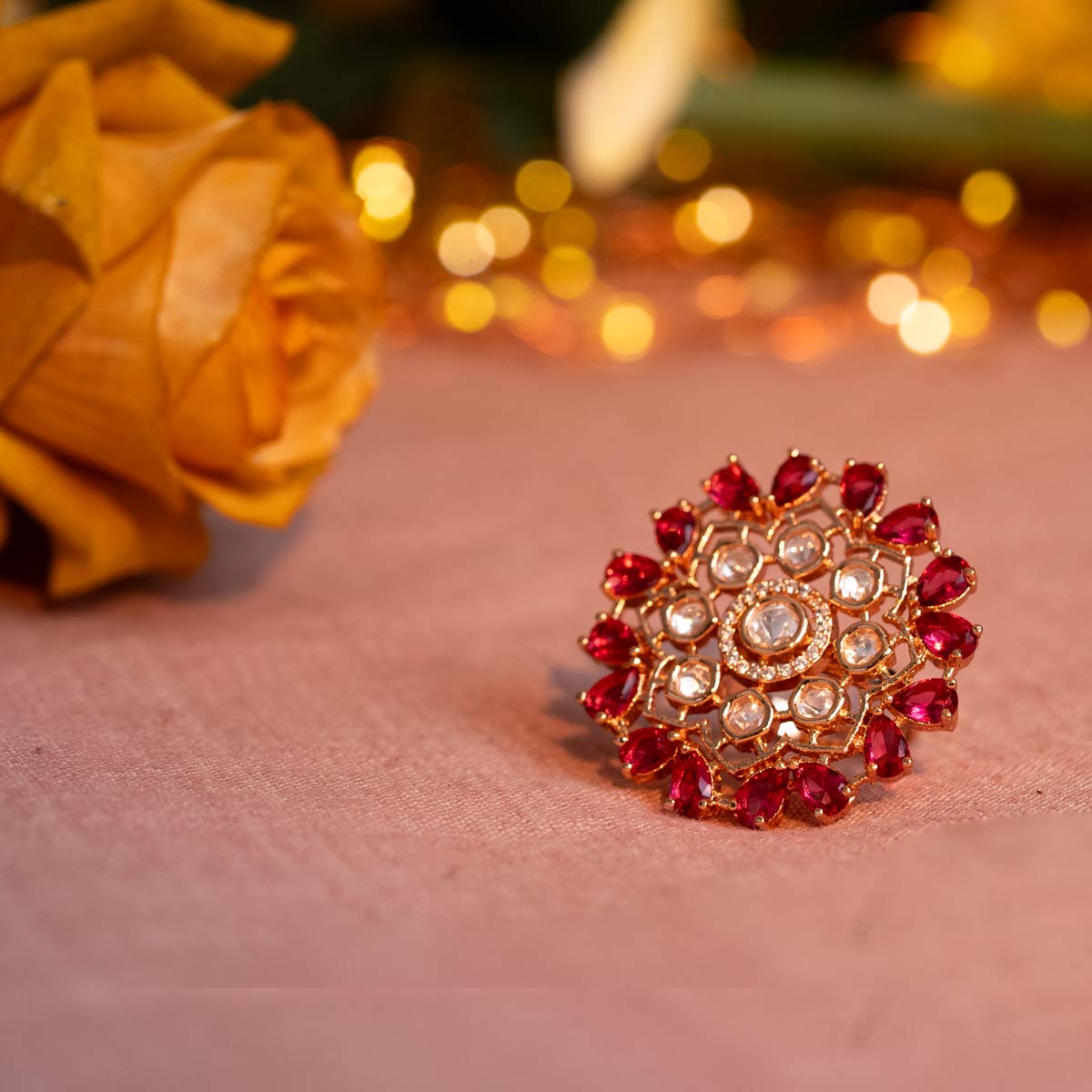 Aruna Kundan Ring