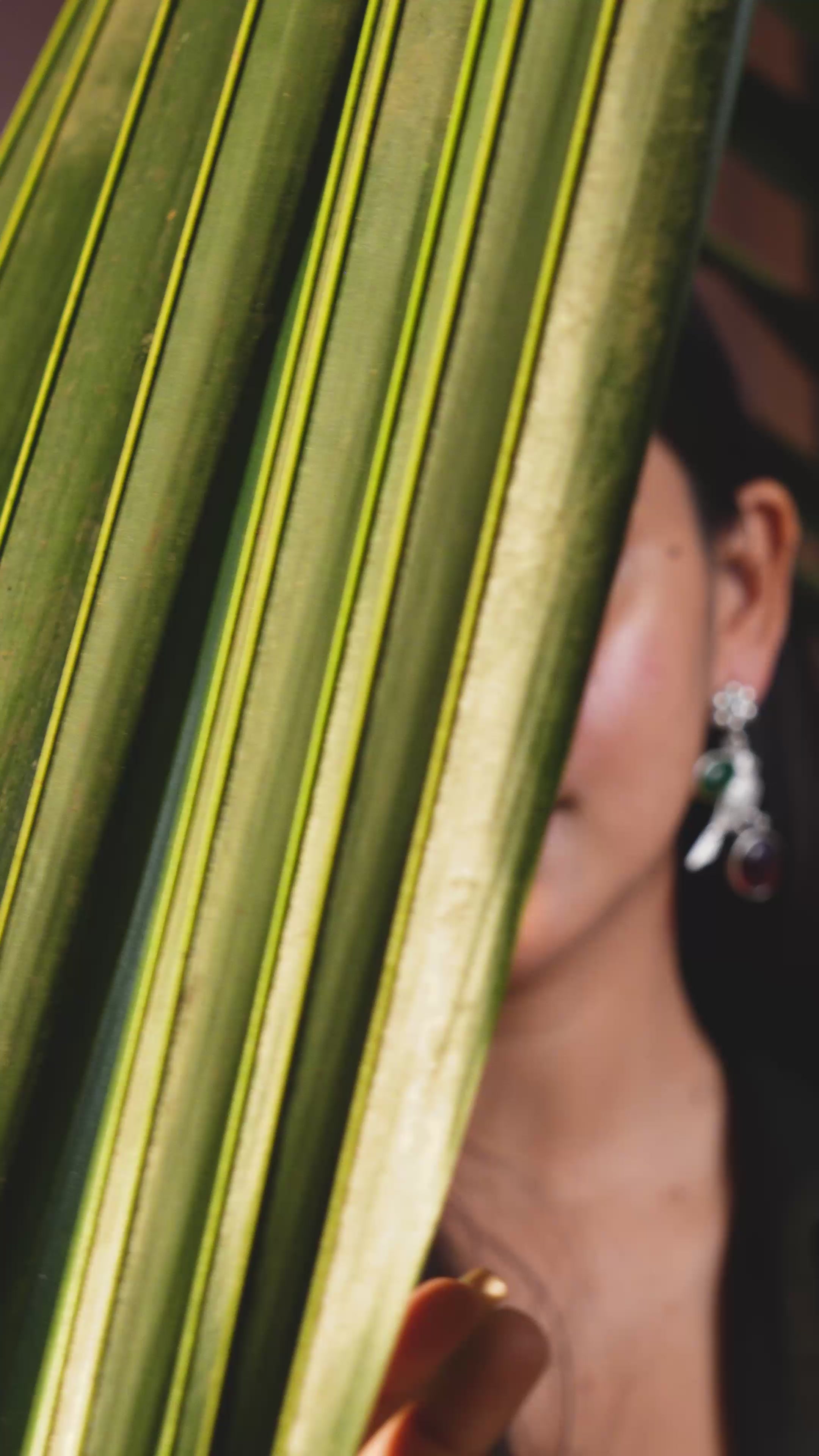 Load video: Bulbul Rangrez Earrings