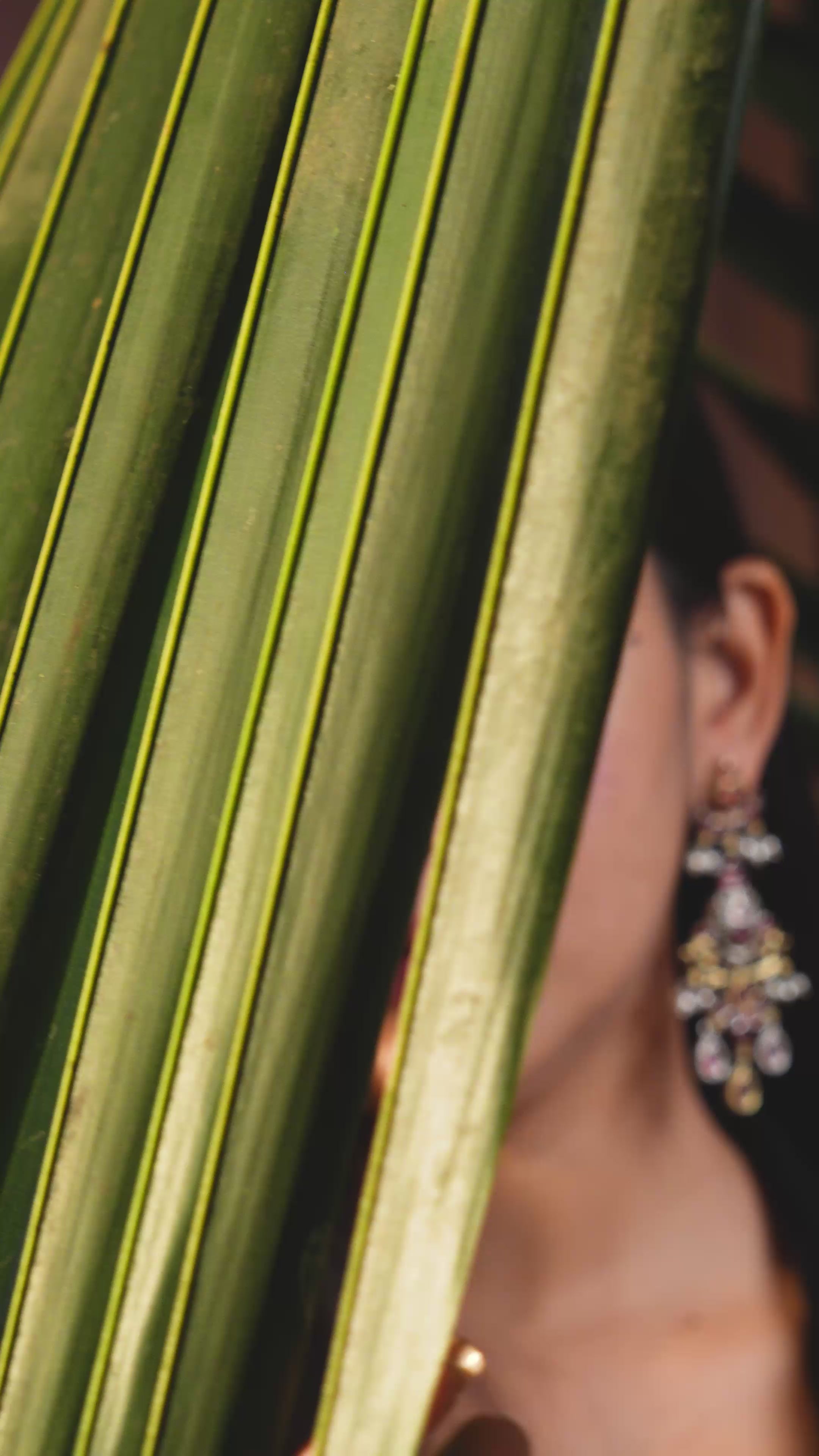 Load video: Rudrika Ruby Earrings