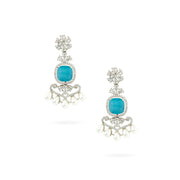 Azure Charm Cascade Earrings