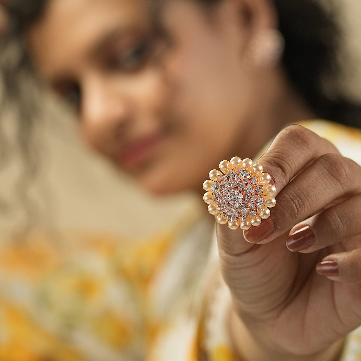 Moti Chandrika Studs