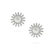 Sitara Pearl Blossom Studs