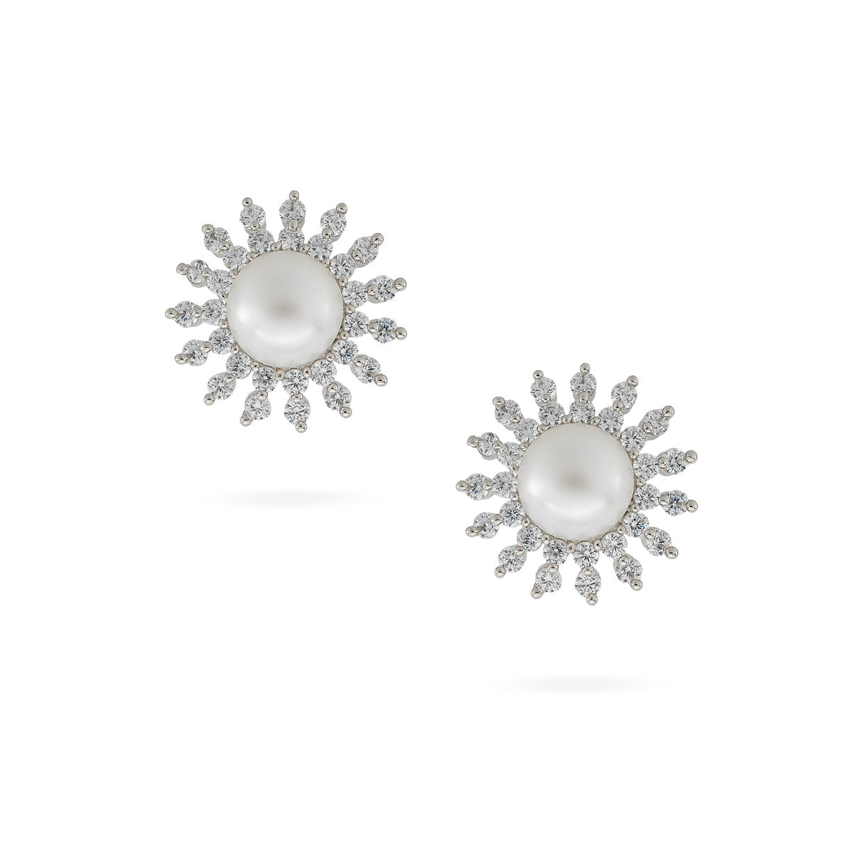 Sitara Pearl Blossom Studs