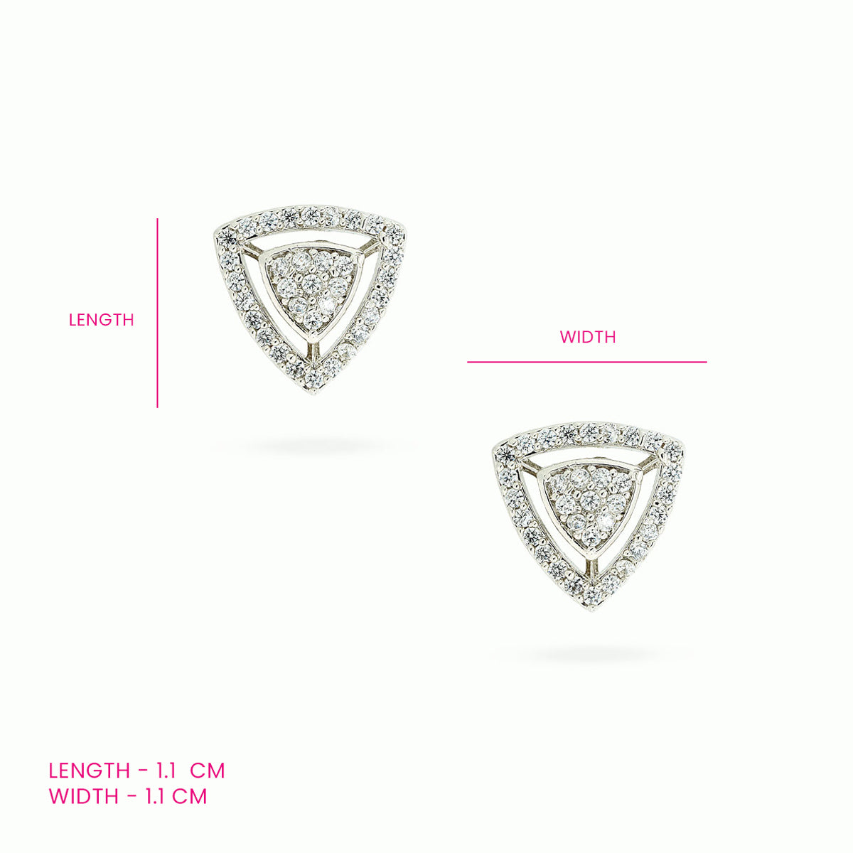 Trikon Shimmer Studs